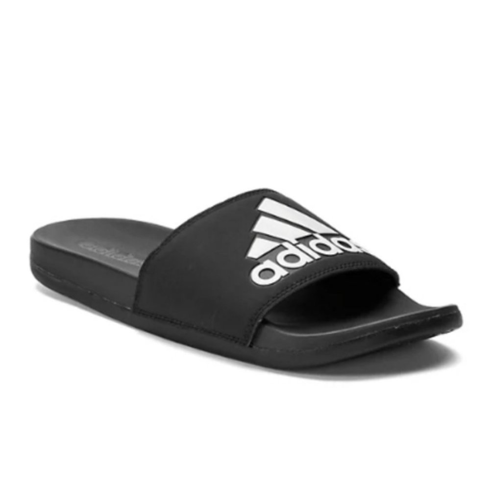 adidas Men's Adilette Shower Slides F34770 BLACK, SIZE 8 ***NWT*** In Box